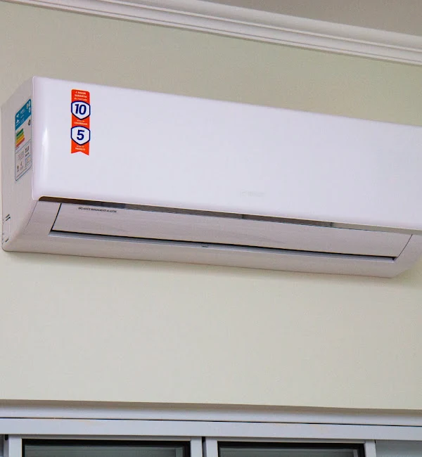Ar-condicionado no quarto